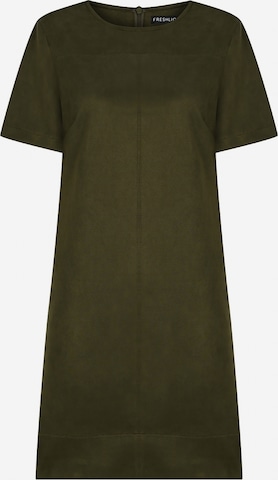 FRESHLIONS Minikleid in Braun: Vorderseite