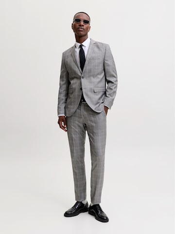 JACK & JONES Slimfit Obleka 'JPRFRANCO' | siva barva: sprednja stran