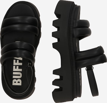 Sandale cu baretă 'Flora' de la BUFFALO pe negru