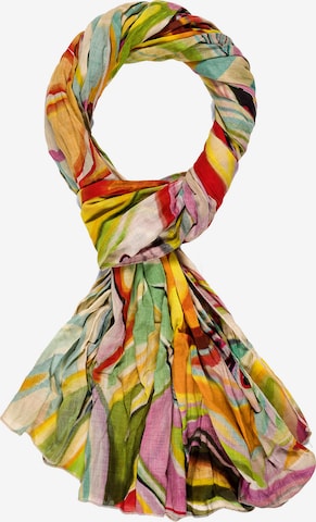 DEHA Schal in Grün: Vorderseite