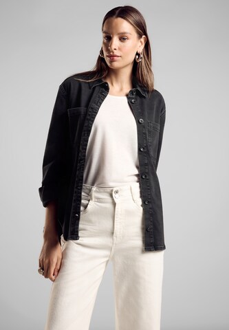 STREET ONE Bluse in Schwarz