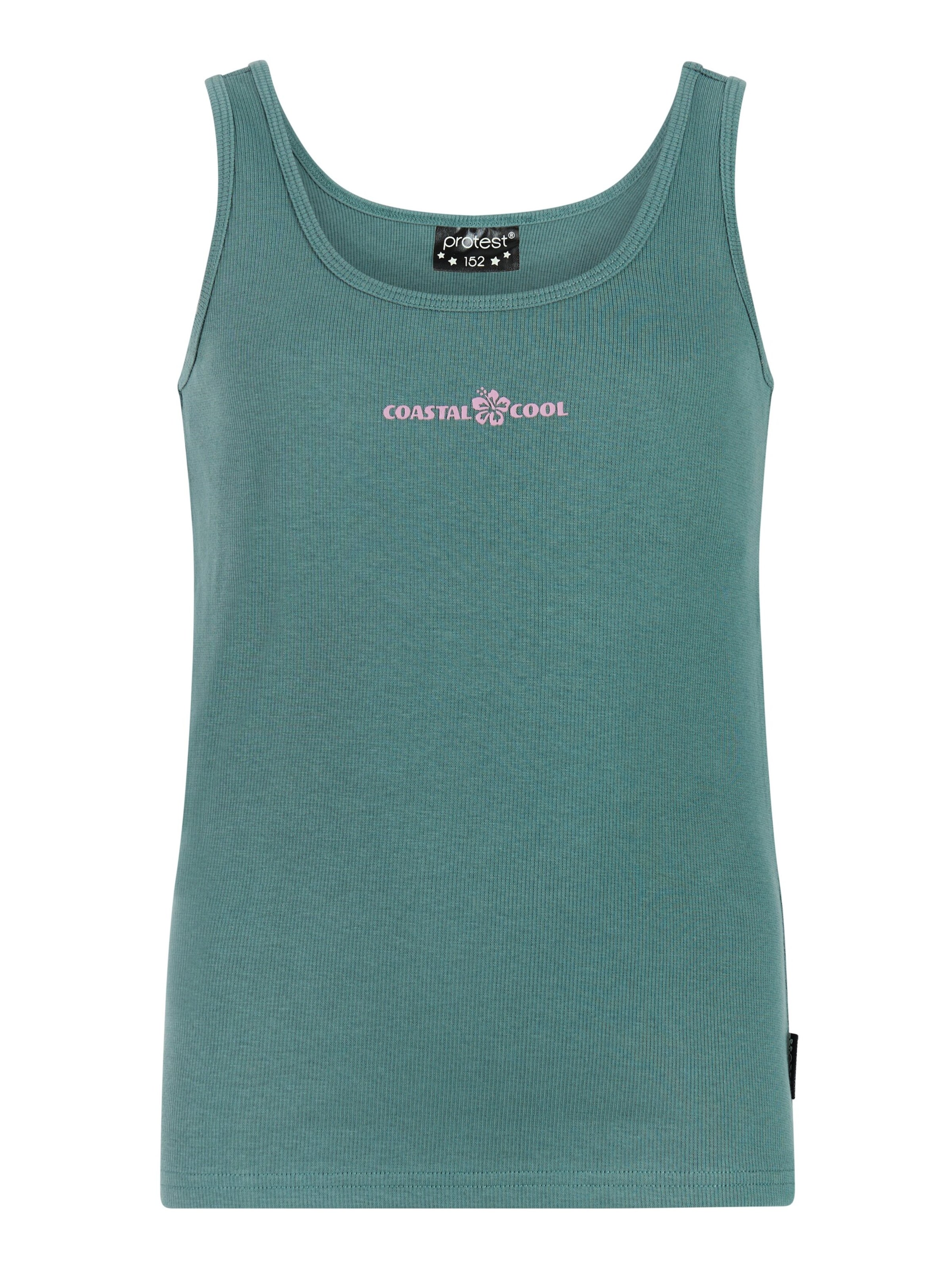 PROTEST Shirt 'PRTYica JR' in Grün: Vorderseite