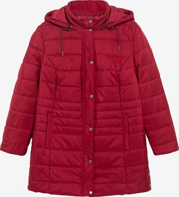 SHEEGO Winter Jacket in Red: front