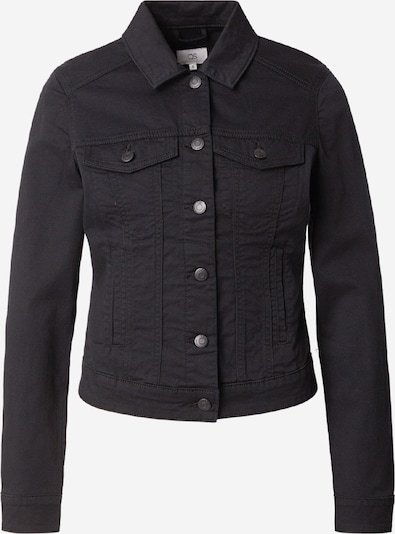 QS Jacke in M in black denim, Produktansicht