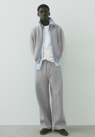 Pull&Bear Zvonové kalhoty Kalhoty – šedá