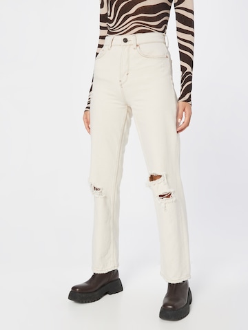 BDG Urban Outfitters tavaline Teksapüksid, värv beež: eest vaates