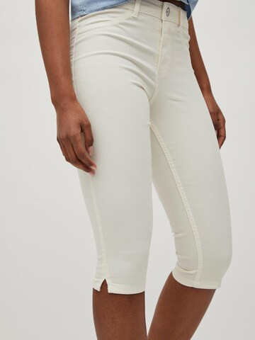 VILA Skinny Jeans 'ANA' in White