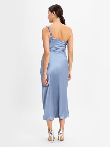Robe de soirée Marie Lund en bleu