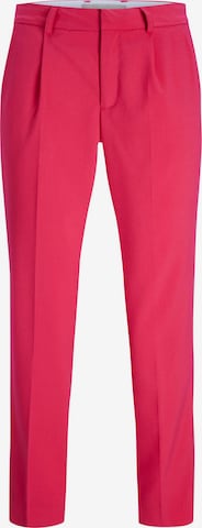 JJXX Normální Kalhoty se sklady v pase 'Chloe' – červená: přední strana