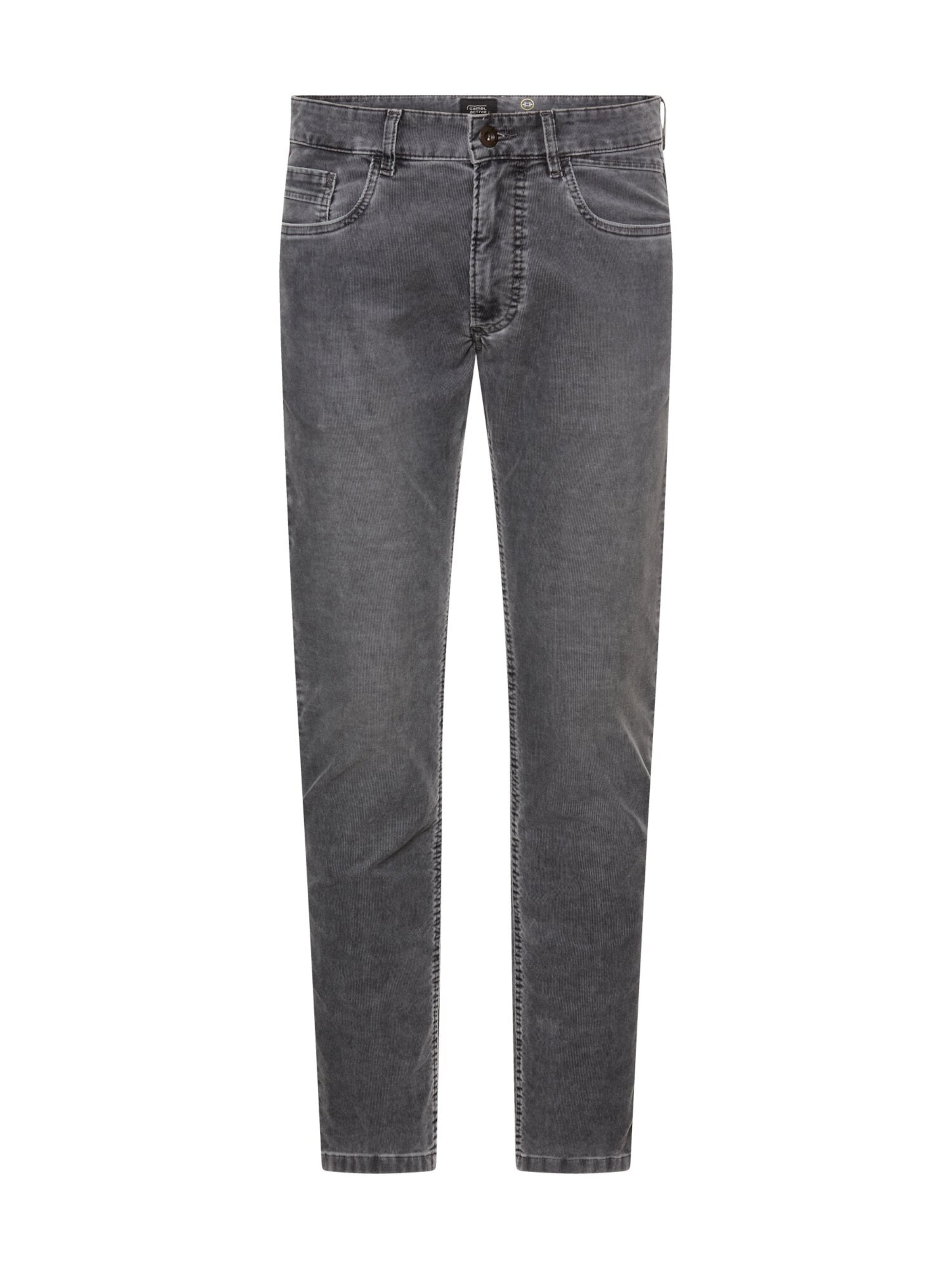 CAMEL ACTIVE Slimfit Jeans in Grau: Vorderseite