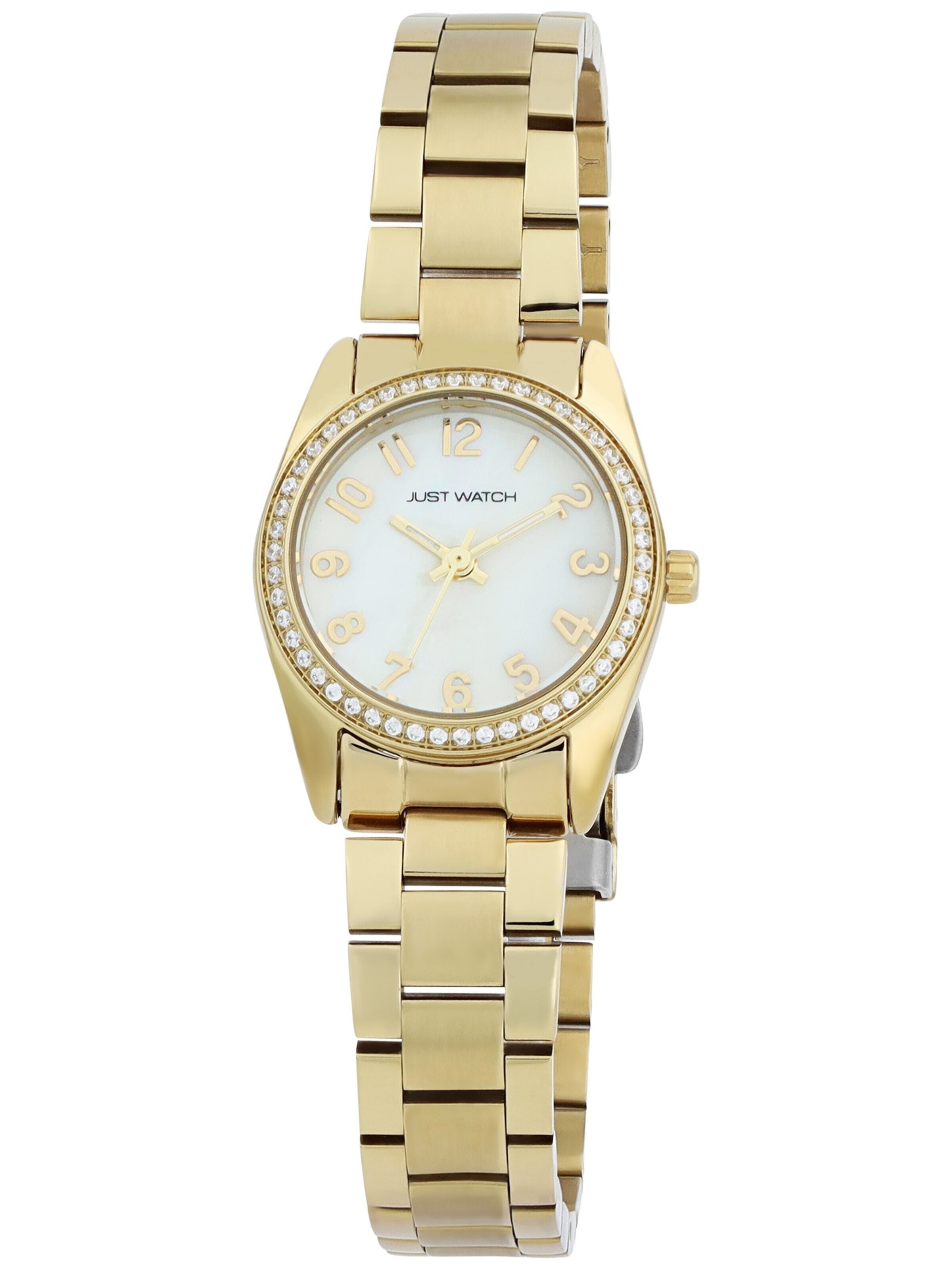 Just Watch Analog Watch 'Gerda, 5 ATM' in Gold