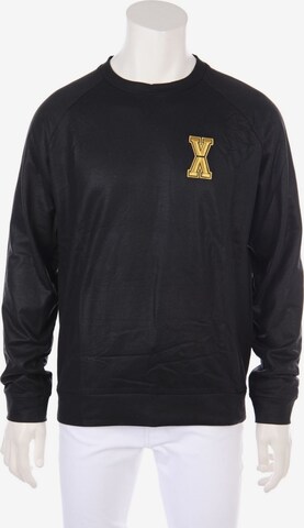 PUMA Sweatshirt & Zip-Up Hoodie in M in Black: front