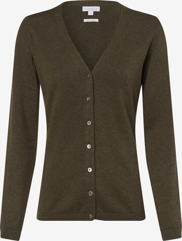 Brookshire Knit Cardigan in Green: front