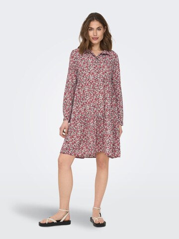JDY Shirt Dress 'New Piper' in Pink