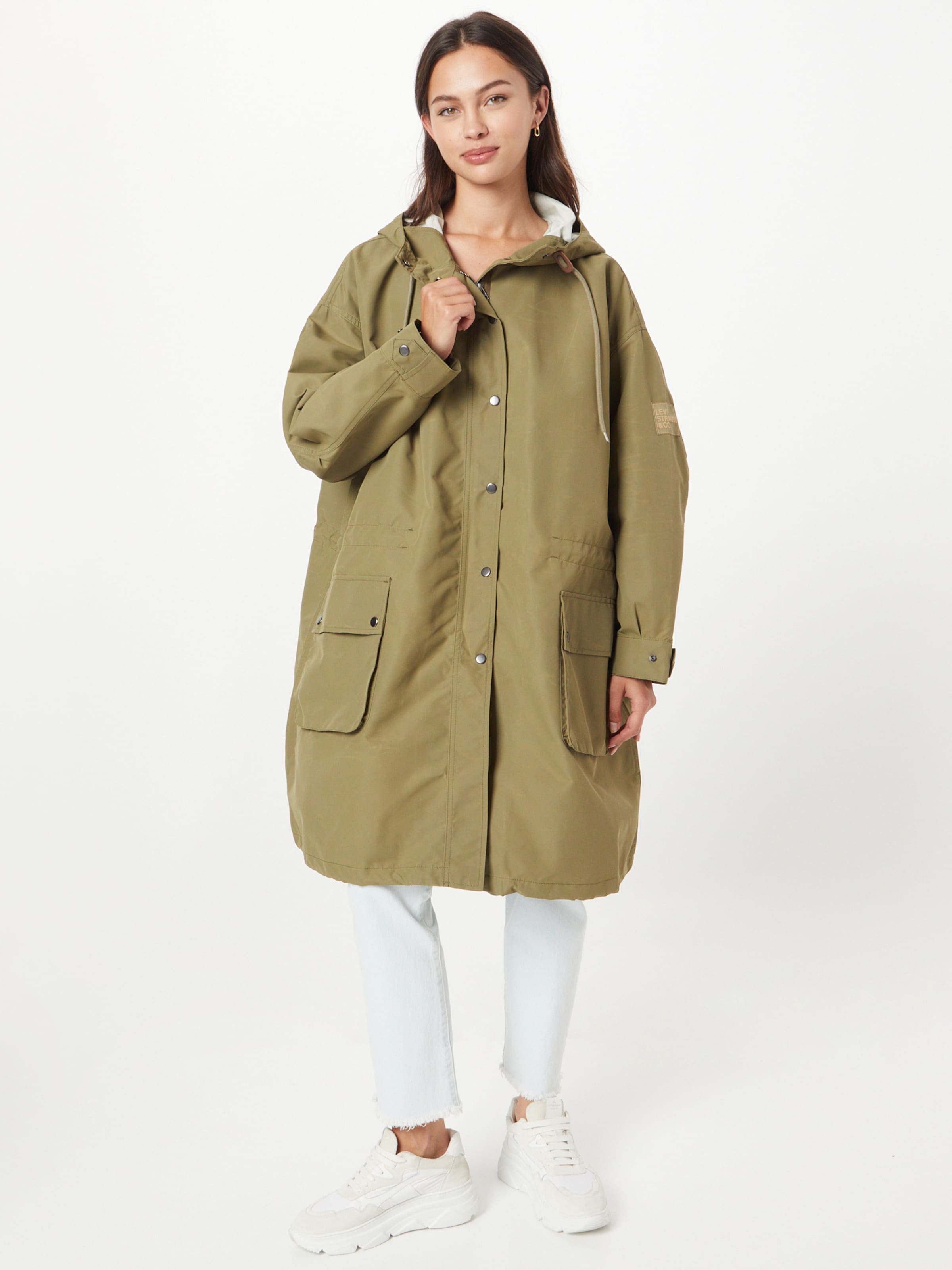 LEVI S Between Season Jacket Rain Jacket in Green ABOUT YOU