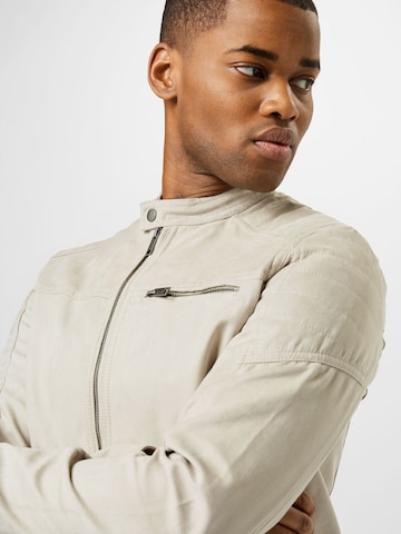 JACK & JONES - Ajuste regular Chaqueta de entretiempo 'Rocky' en beige