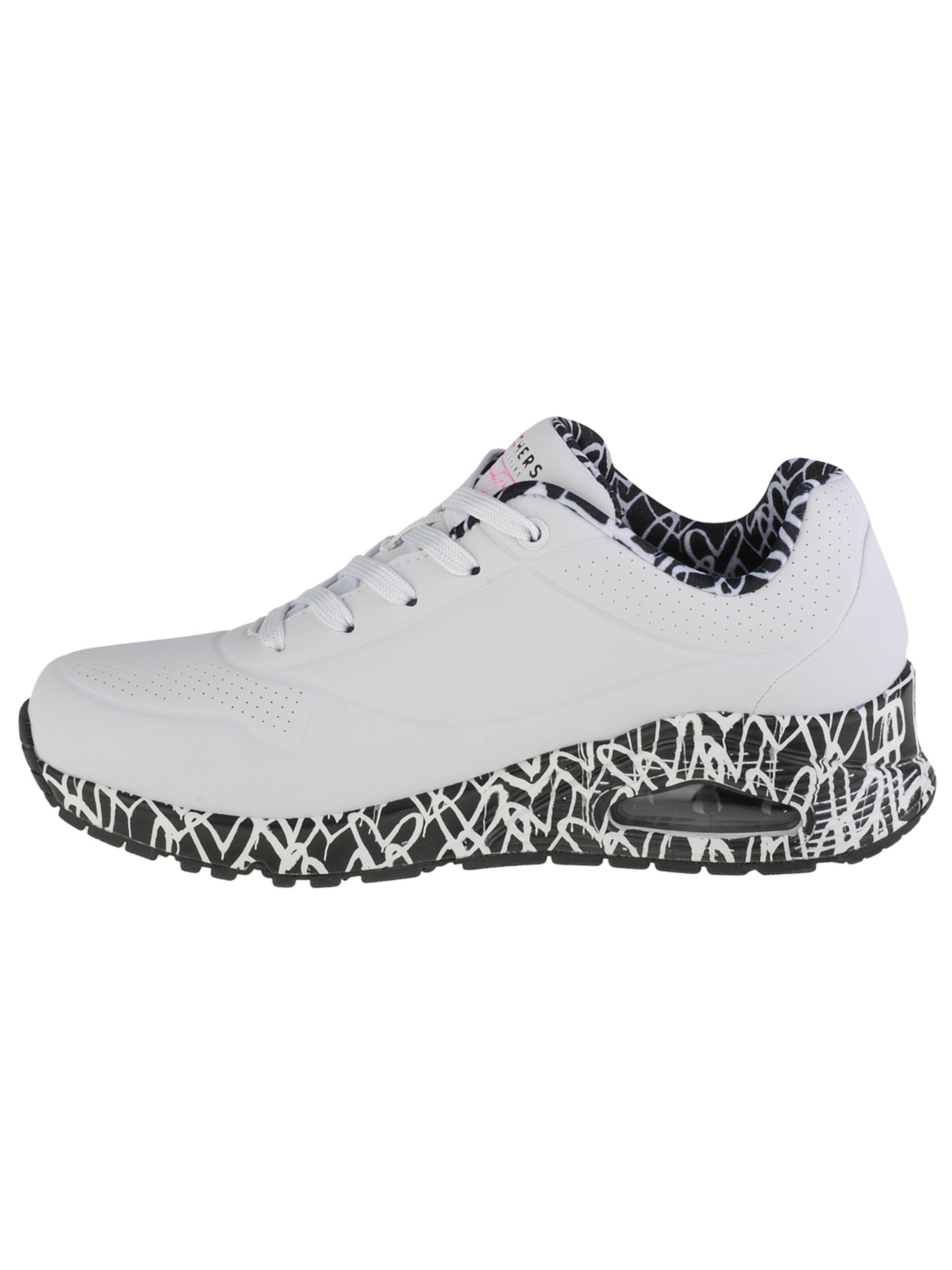 SKECHERS Platform trainers 'Skechers Uno-Loving Love' in White