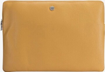 Jekyll & Hide Laptop Bag in Yellow: front