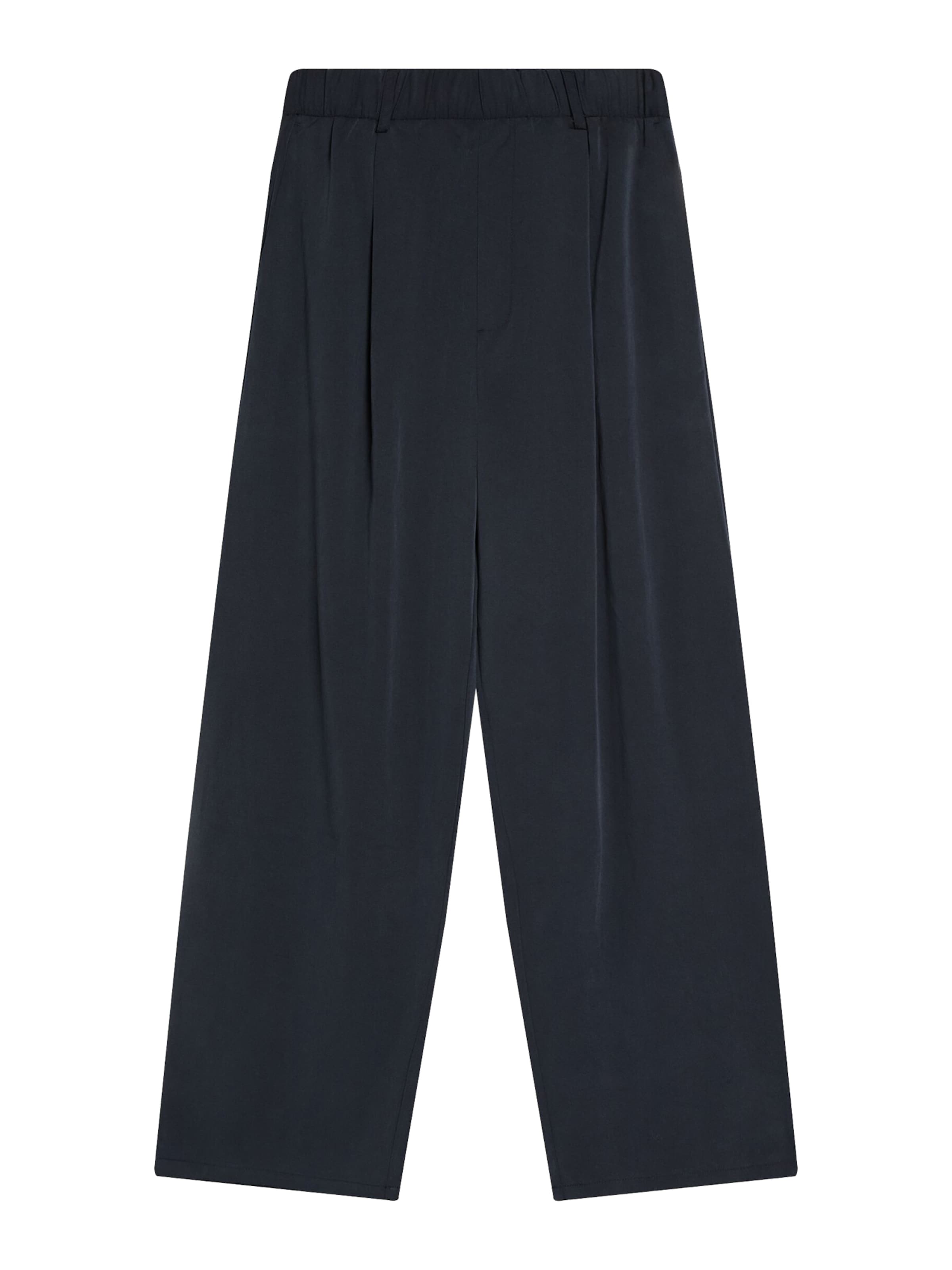 Bershka Baggy Nadrág - kék: elől