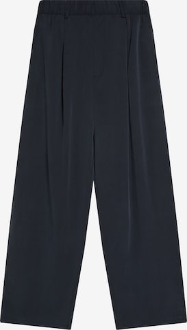 Bershka Baggy Bukser i blå: forside