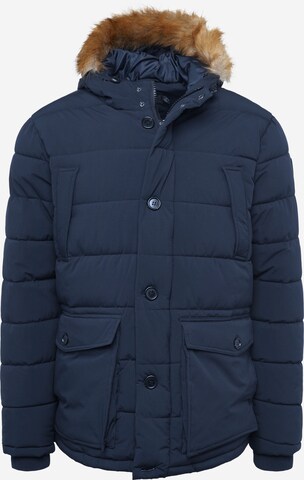 Veste d’hiver BURTON MENSWEAR LONDON en bleu : devant