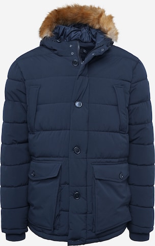 BURTON MENSWEAR LONDON Winter jacket in Blue: front