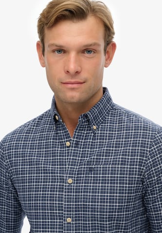 Coupe regular Chemise Superdry en bleu
