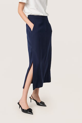 Jupe 'SLCewtona' SOAKED IN LUXURY en bleu