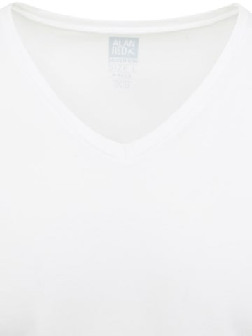 alan red Shirt 'Oxford' in White