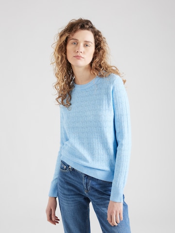 mėlyna ONLY Megztinis 'ANDRIA': priekis