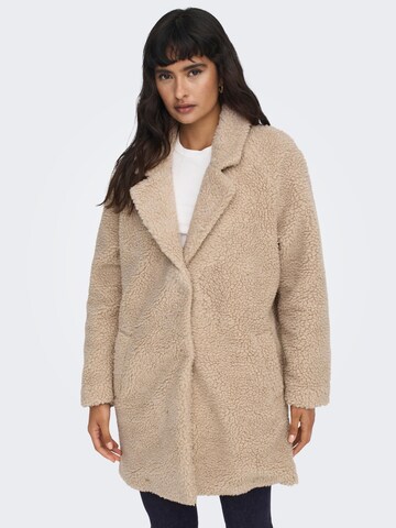 ONLY Between-seasons coat 'New Aurel' in Beige: front