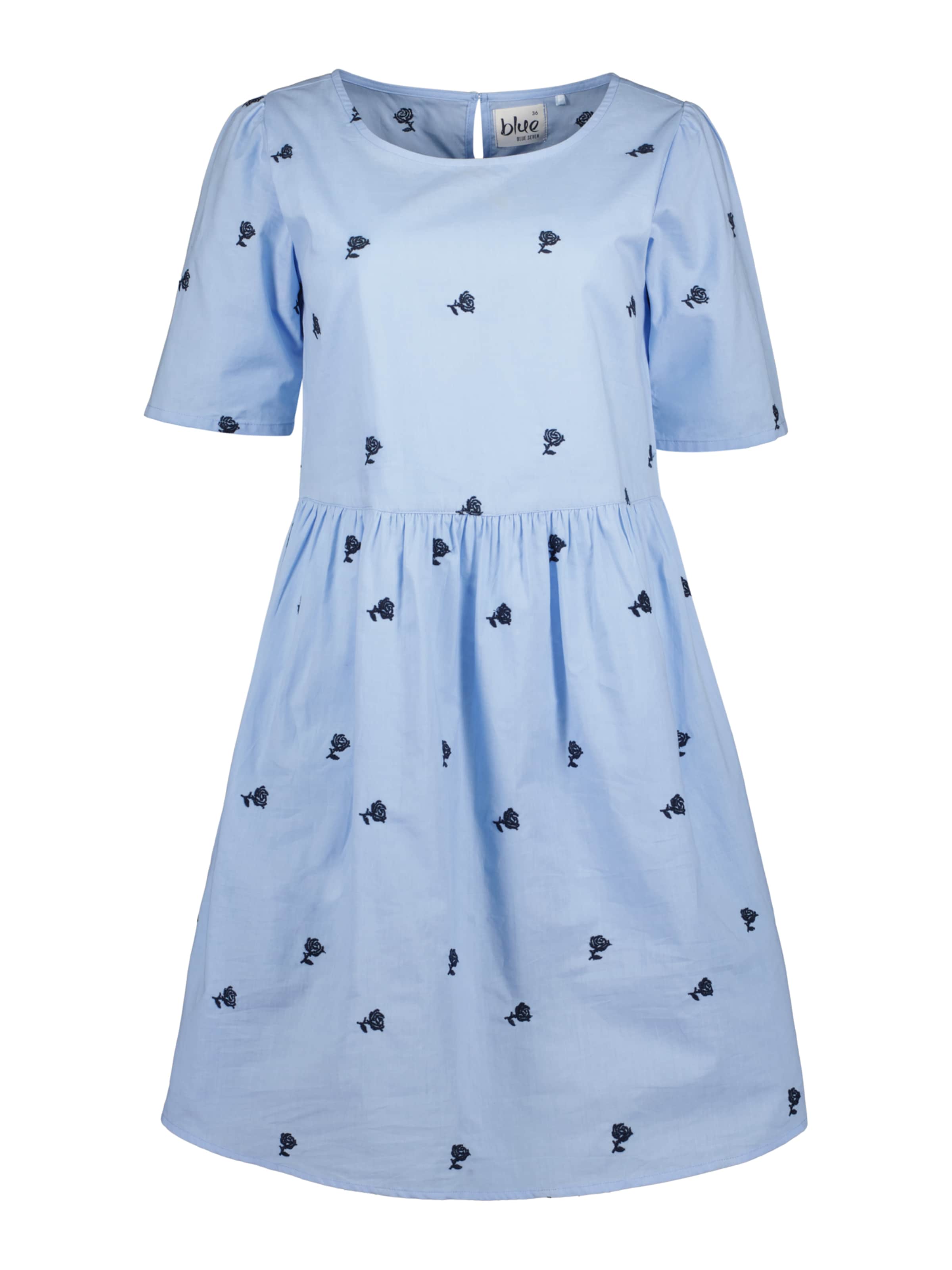 BLUE SEVEN - Vestido en azul: frente