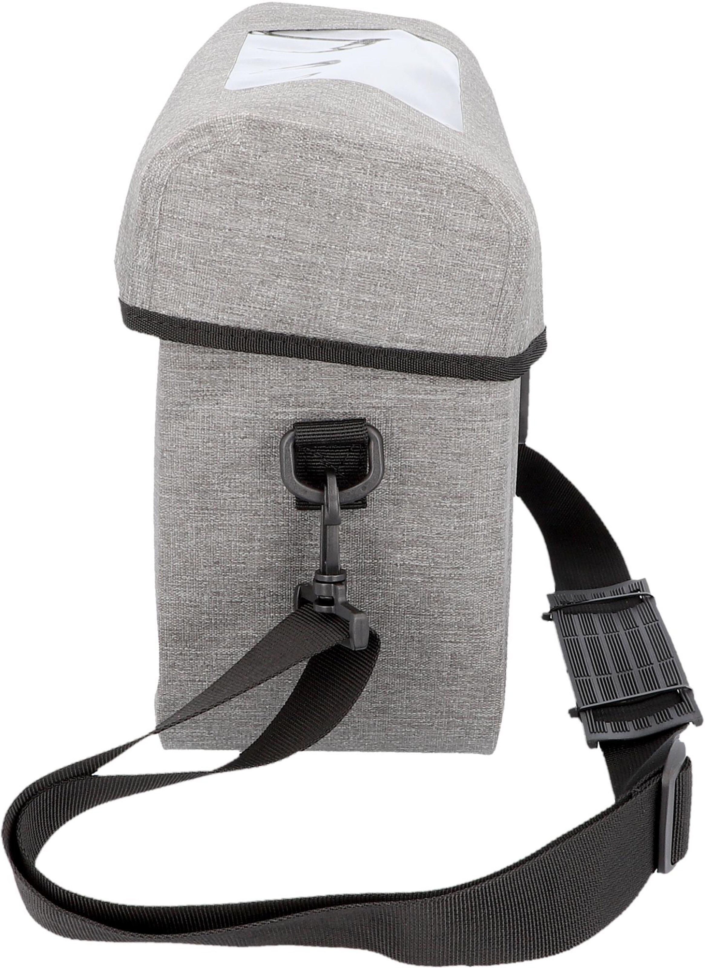 FISCHER Fahrräder Fahrradtasche in Grau