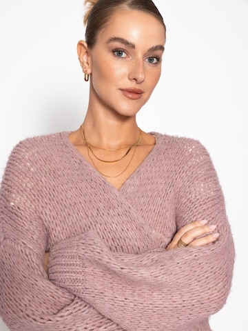 SASSYCLASSY Oversized Cardigan in Pink