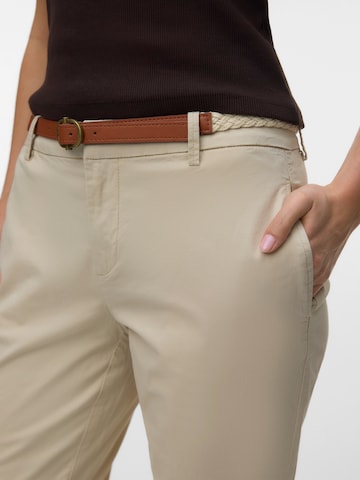 VERO MODA Tapered Chino 'VMFIEBY' in Grijs