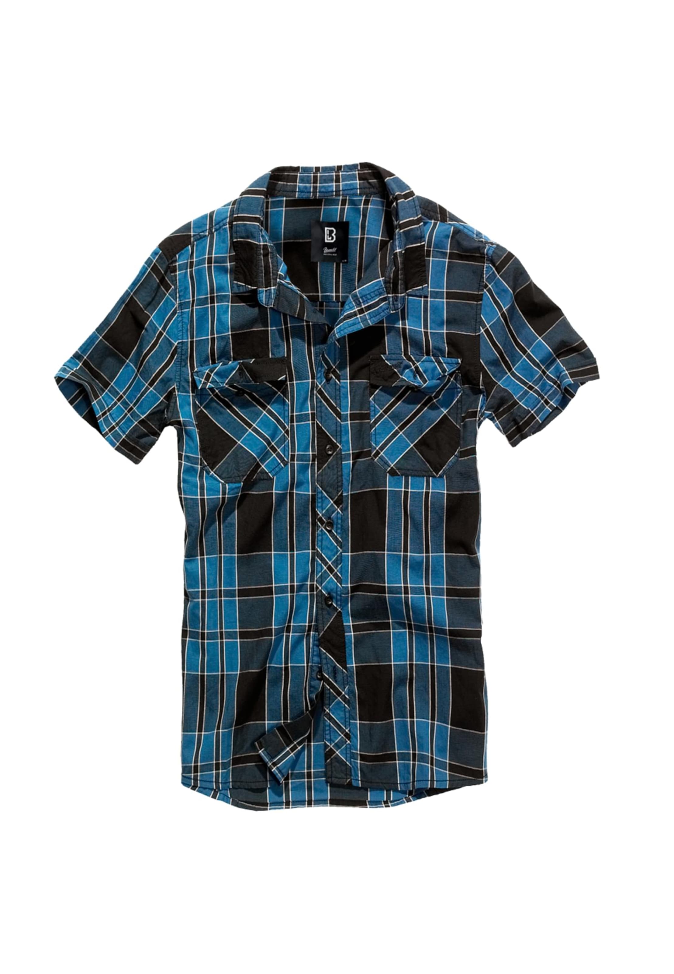 Regular fit Camicia 'Roadstar' di Brandit in blu: frontale