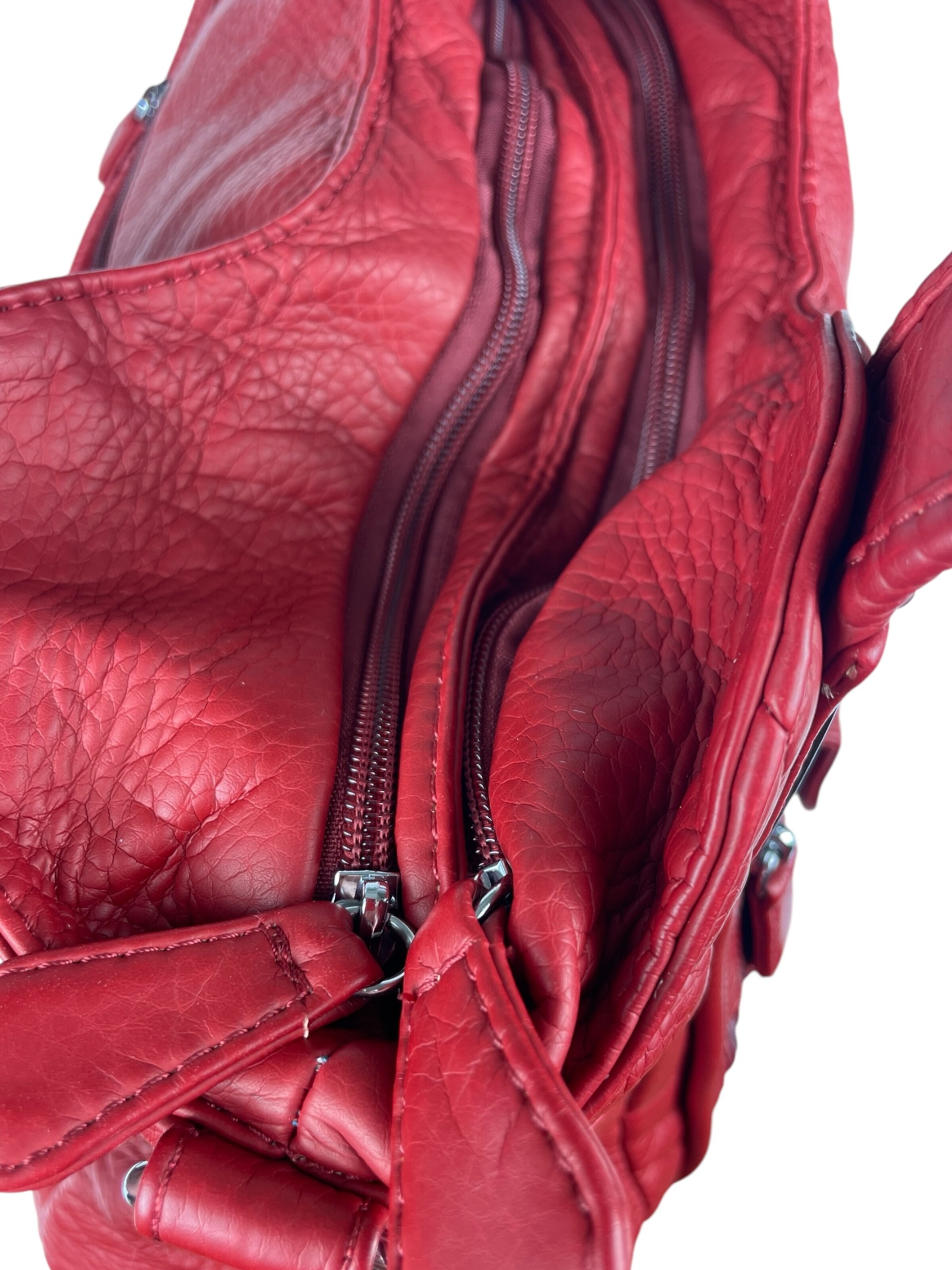 Kumixi - Bolso de hombro en rojo