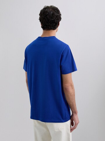 Scalpers Shirt 'Newskull' in Blauw