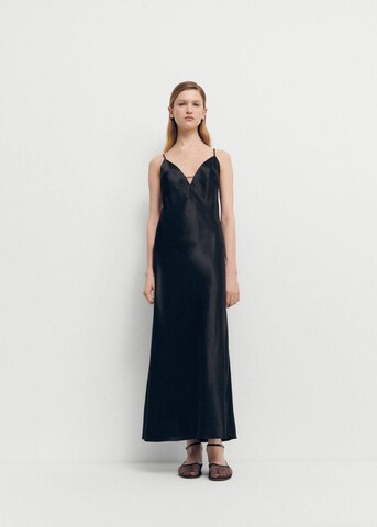 MANGO Evening Dress 'Kyoto' in Black: front