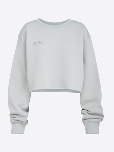 ABOUT YOU x VIAM Studio Sweater majica 'BRITNEY' u siva, Pregled proizvoda