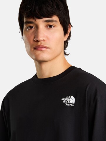 Maglietta 'M LET'S BE BUDDIES OVERSIZED SS TEE' di THE NORTH FACE in nero