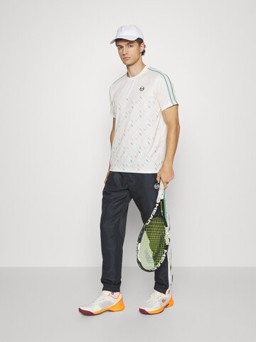 Sergio Tacchini Performance shirt 'Scotland' in White