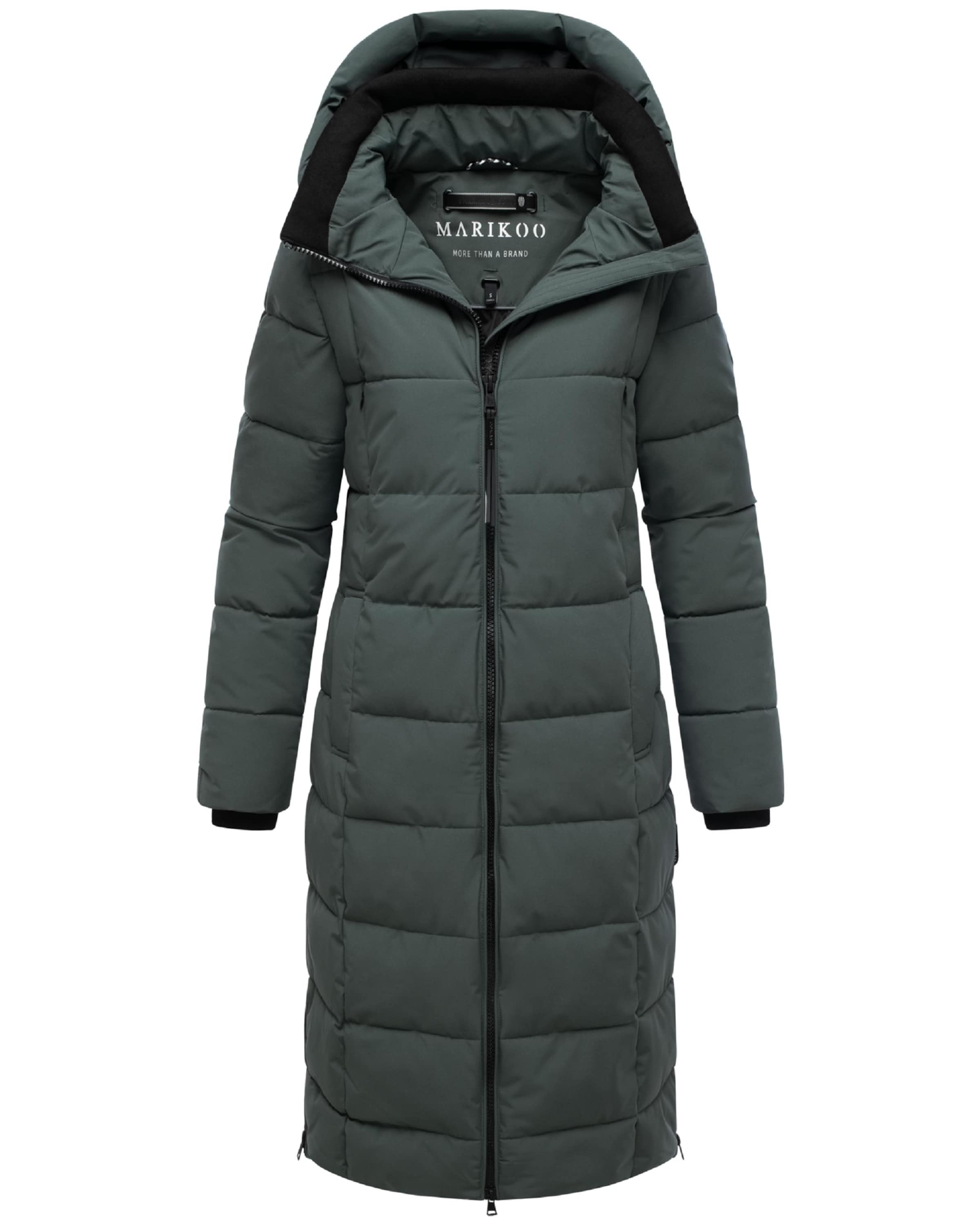 Cappotto invernale 'Lanitaa XVI' di MARIKOO in verde: frontale