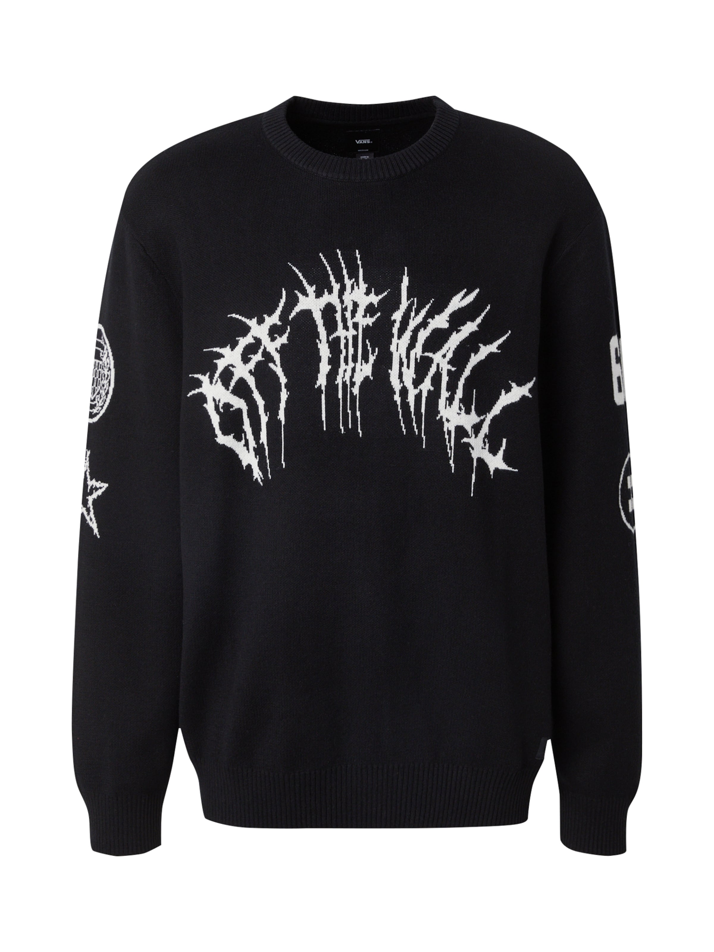 Pullover di VANS in nero: frontale