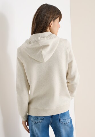 CECIL Zip-Up Hoodie in Beige