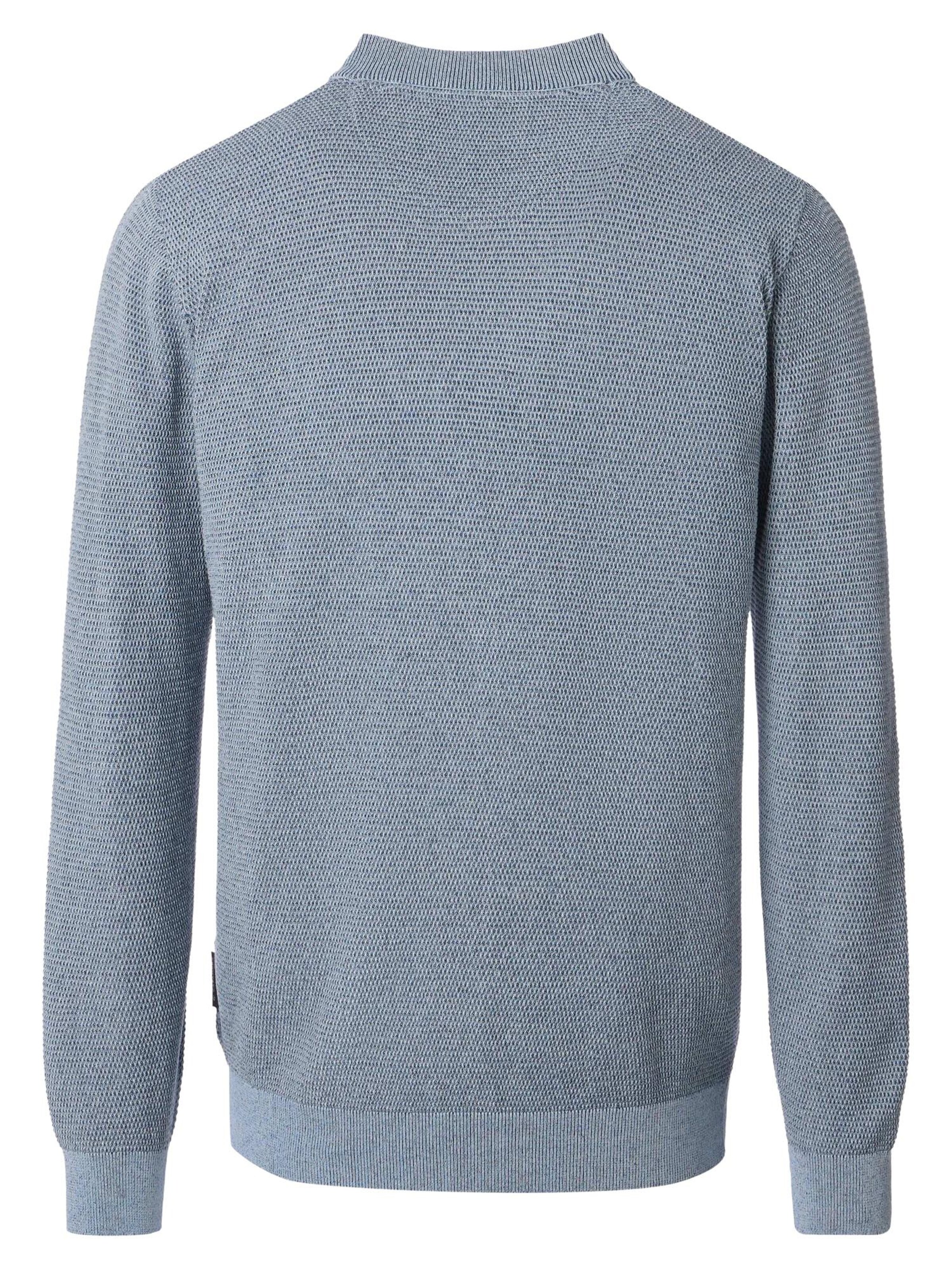 CASAMODA Knit Cardigan 'Basic' in Blue