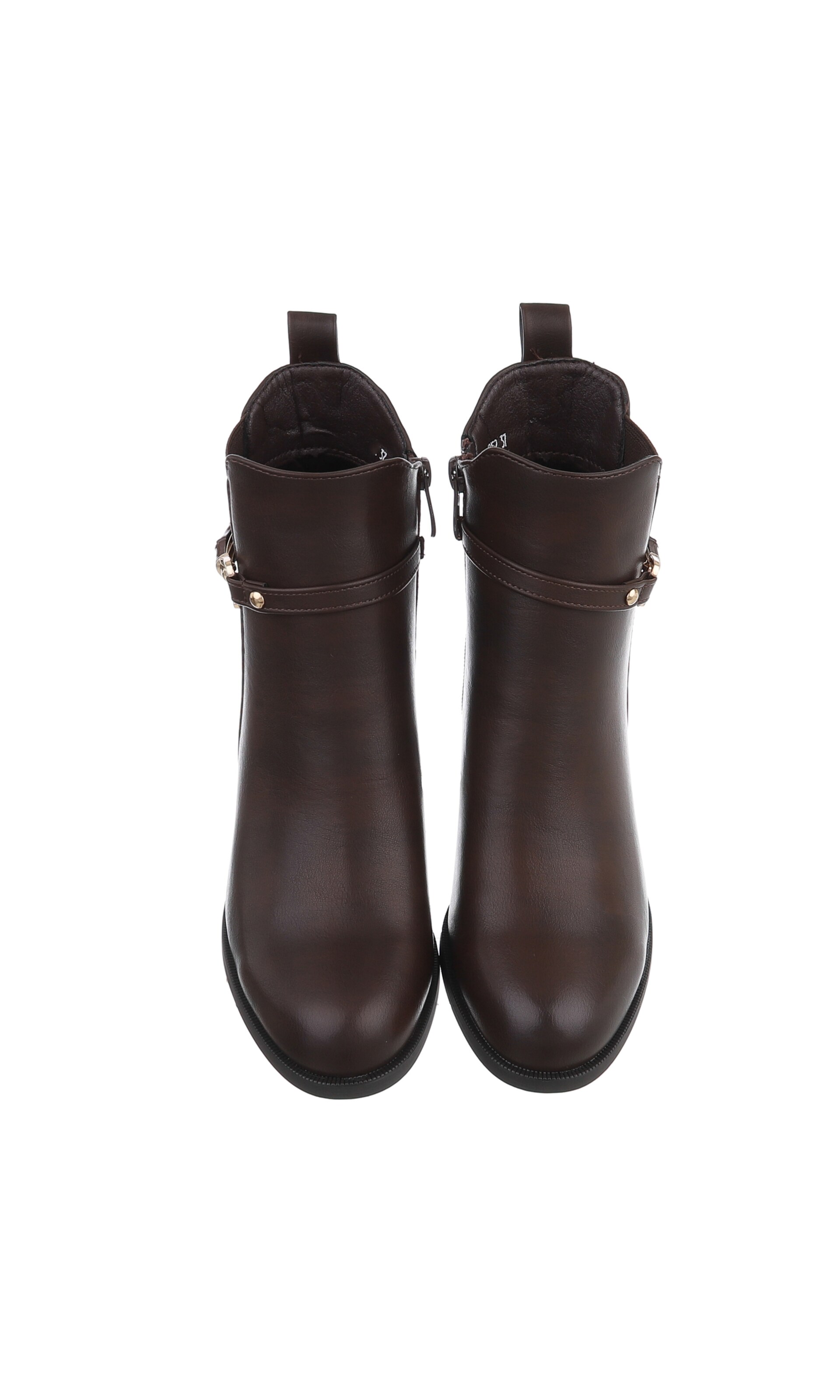 Ital-Design Stiefelette in Braun