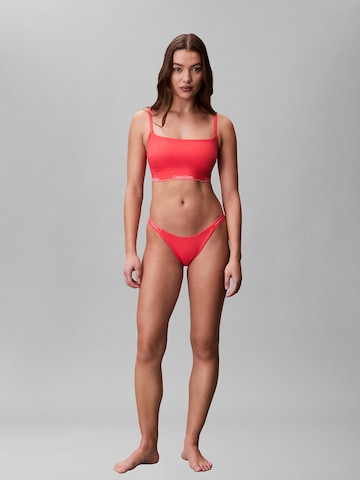 Calvin Klein Swimwear Bikinibroek in Rood