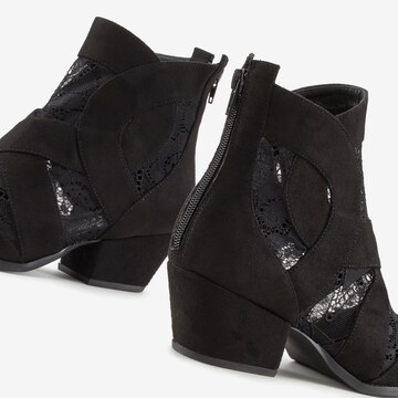 LASCANA Ankle boots in Black