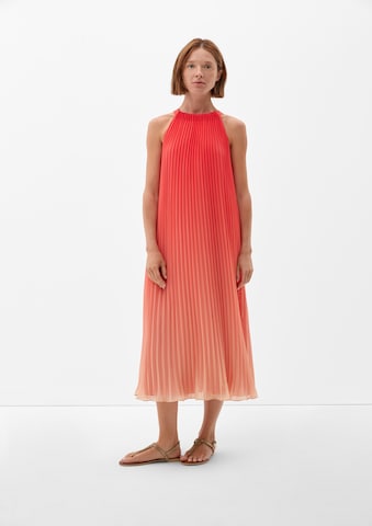 s.Oliver BLACK LABEL Sukienka w kolorze pomarańczowy: przód